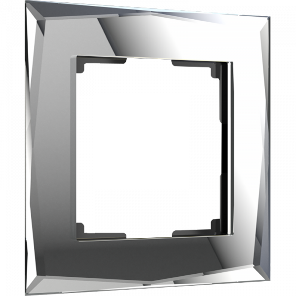 Рамка на 1 пост Werkel WL08-Frame-01 Diamant Зеркальные - купить в Санкт-Петербурге